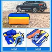 Car Wash Cleaning Kit, 8-Piece Set with Towel, Wheel Brush, and Sponge for Auto Detailing