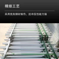 Zinc Steel Fence Panel for Outdoor Yard, School, Factory Perimeter Security