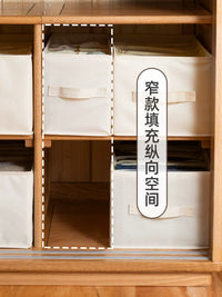 Closet Clothes Organizer with Dividers for T-Shirts and Garments