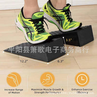 Heavy-Duty Non-Slip Squat Wedge for Weightlifting & Calf Stretching