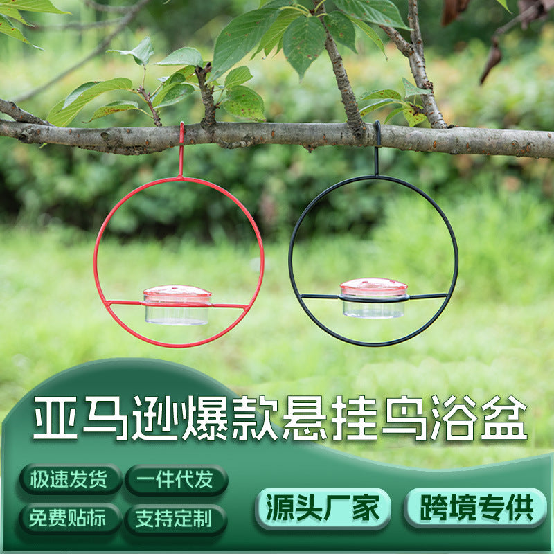 Hummingbird Feeder Outdoor Hanging Bird Water Dispenser for Garden Patio