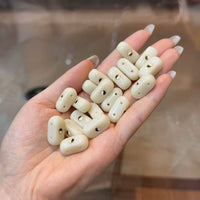 Sherpa Glazed Tai Chi Bagua Charm for DIY Jewelry Making