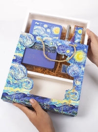 Van Gogh's Night Art Stationery Gift Set with Notebooks for Students