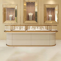 Jewelry Display Cabinet Glass Showcase for Retail Store