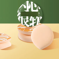 100-Point Extra Large Makeup Sponge Puff for Foundation and Concealer, Super Soft, Washable, Wet/Dry Use