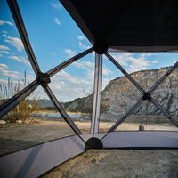 Pop-Up Outdoor Canopy Tent for Camping, Picnics, and Beach - Sun and Mosquito Protection