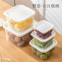 5-Piece Refrigerator Food Storage Containers Set with Lids for Fruits and Vegetables