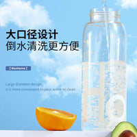 Youmejia Large Capacity Direct Drink Water Bottle Portable Outdoor Sports Fitness BPA-Free