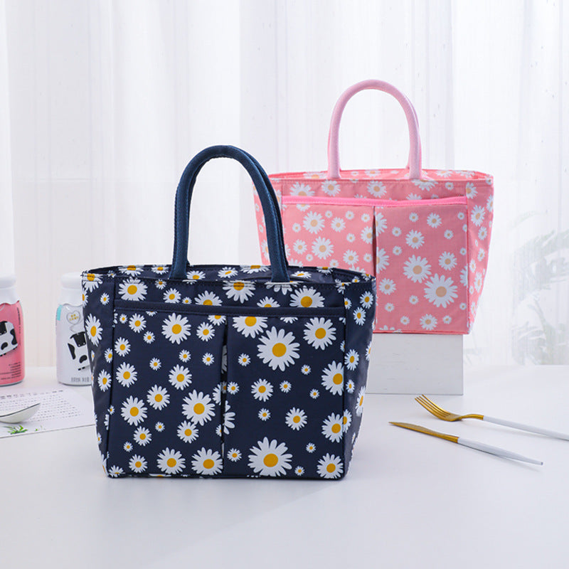 Insulated Lunch Bag Portable Cooler Tote for Outdoor Picnic School Office