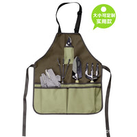 Multifunctional Oxford Cloth Garden Tool Bag Apron with Waterproof Lining
