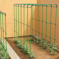 Outdoor Garden Trellis for Climbing Plants, Vegetables, and Fruits - Heavy Duty Galvanized Steel