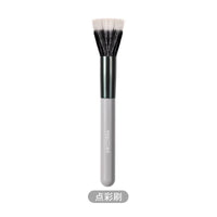 WZC Soft Bristle Portable Makeup Brush Set for Blush, Contour, and Eyeshadow