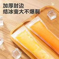 DIY Disposable Ice Pop Bags for Homemade Popsicles and Ice Lollies, Food-Grade Molds