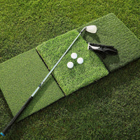 39x17 inch Golf Hitting Mat for Indoor Outdoor Swing Practice