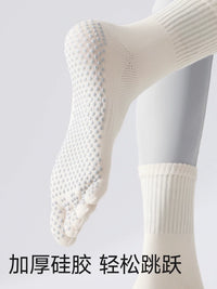 Women's Yoga Pilates Non-Slip Toeless Ankle Socks with Arch Support