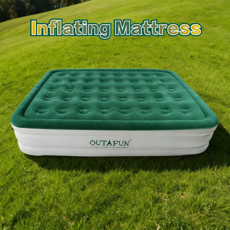 Portable Self-Inflating Camping Air Mattress for Outdoor Travel