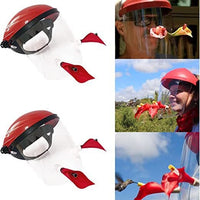 Wearable Hummingbird Feeder Hat - Portable Outdoor Flower Bird Feeder Helmet