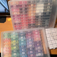 Multi-functional Transparent Storage Box for Beads, Nail Art, and Jewelry