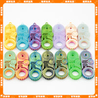 3-in-1 Fidget Spinner Keychain Toy for Anxiety Relief and Stress Reduction