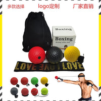 Head-Mounted Boxing Reflex Ball Set for Stress Relief and Fitness Training