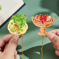 Classical Chinese Style Bookmark Gift Set for Teachers - Six Rituals of Shu Xiu