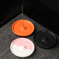 Ceramic Incense Burner Holder for Stick and Cone Incense, Ash Catcher for Home Decor