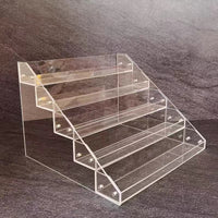 Acrylic Tiered Display Stand for Figures, Perfumes, Cosmetics, and Collectibles