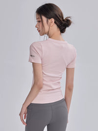 TEETKE Quick-Dry Athletic T-Shirt for Yoga, Running, Training, and Cycling