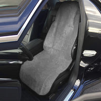 Universal Terry Cloth Car Seat Cushion Sweat-Absorbent Breathable Non-Slip Rear Seat Protector