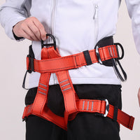 Outdoor Rock Climbing Half Body Harness for Rappelling and Mountaineering