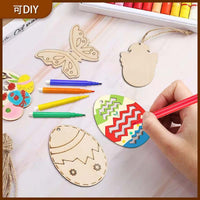Laser Cut Geometric Wooden Shapes for Crafts and Decoration