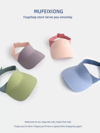 Kids' UV Protection Sun Visor Hat for Outdoor Sports & Beach