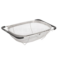 Retractable Stainless Steel Sink Strainer Basket for Fruits and Vegetables