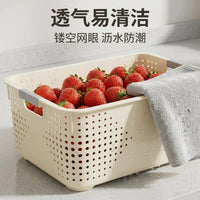 Plastic Storage Baskets for Snacks, Toys, and Sundries - Desktop, Kitchen, Cabinet, Living Room Organizer Bins