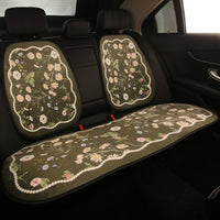 Plush Car Seat Cushion Winter Warm Thickened Non-slip Seat Cover