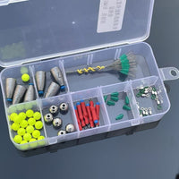 Sliding Silicone Fishing Float Set with Space Bean Stopper for Long-Distance Casting