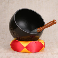 Taiwanese Bronze Singing Bowl Buddhist Altar Bell for Meditation and Rituals