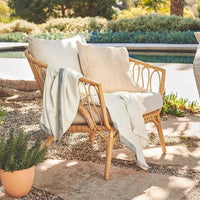 Outdoor Balcony Bistro Set with Coffee Table and Chairs, Small Space Patio Furniture