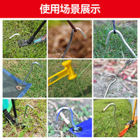 Heavy Duty Galvanized Steel Tent Stakes for Outdoor Camping and Canopy Fixing