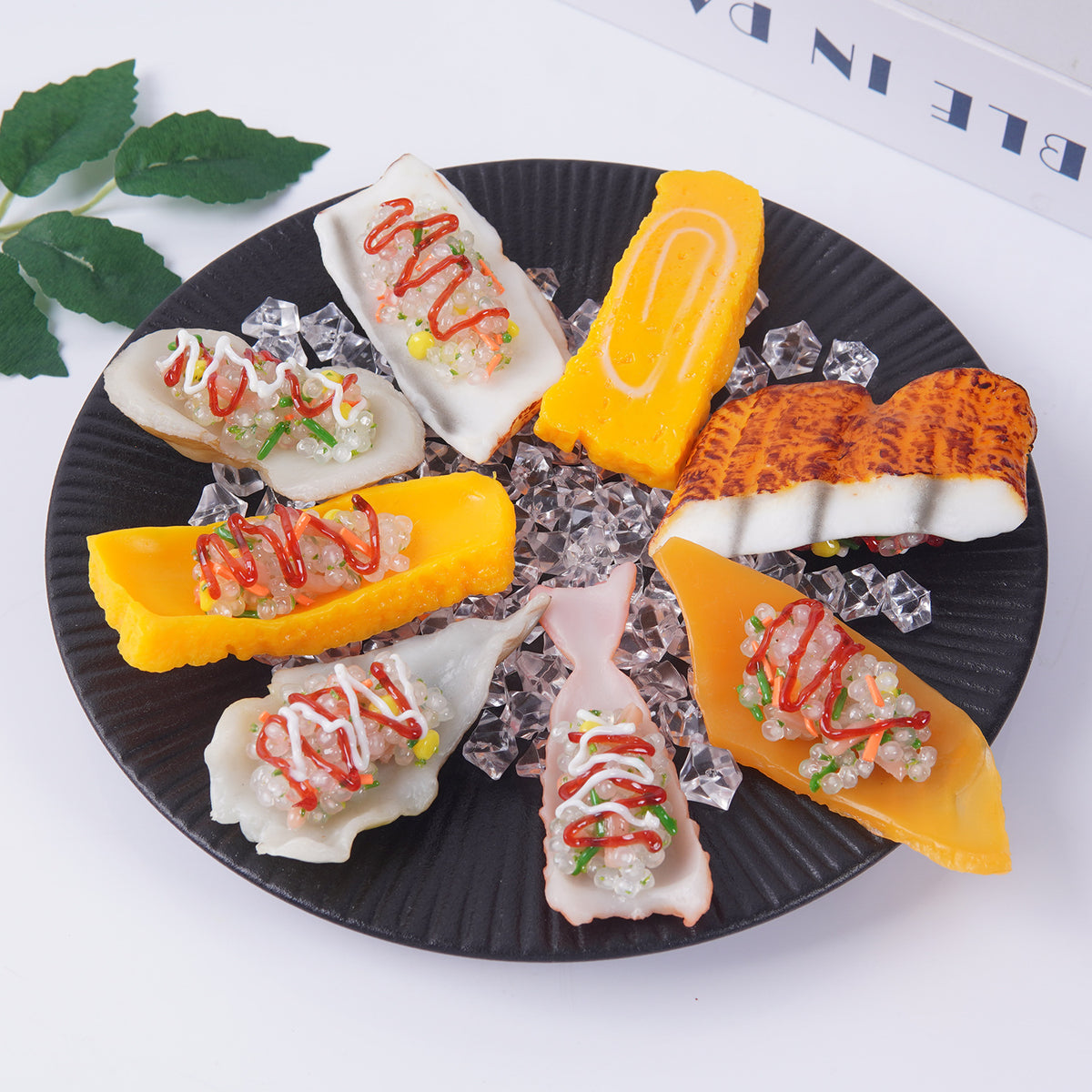 Realistic Japanese Sushi Food Model Keychain or Ornament