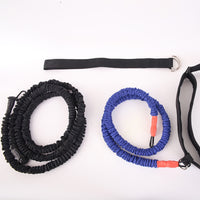 Swimming Resistance Training Belt Set with Fixed Elastic Rope for Strength Training