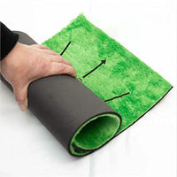 SBR Golf Hitting Mat Foldable Indoor Putting Practice Aid