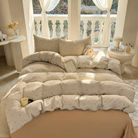 Double-Layer Gauze Duvet Cover Set, A-Class Infant-Friendly, Anti-Pilling & Fade-Resistant