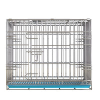 Durable Foldable Pet Cage for Small to Medium Dogs and Cats, Easy Assembly