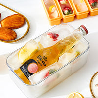 Silicone Ice Cube Tray with Lid for Homemade Popsicles and Frozen Treats - Food-Grade Ice Mold for Summer Drinks and Baby Food