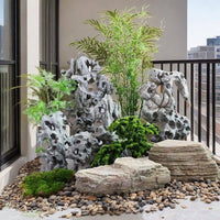 Outdoor Garden Artificial Rock Ornament Vintage Landscape Decor for Villas and Patios