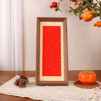 Calligraphy Xuan Paper Mat Frame for DIY Artwork Display 14x34cm