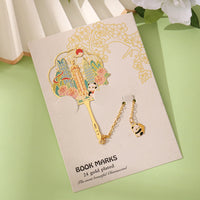 Chongqing Landmark Metal Bookmark with Tassel - Souvenir & Gift