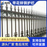 Anti-Climb Steel Fence for Residential, School, and Outdoor Security