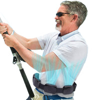 Portable USB Waist Fan for Outdoor Sports and Fishing - Hands-Free Cooling
